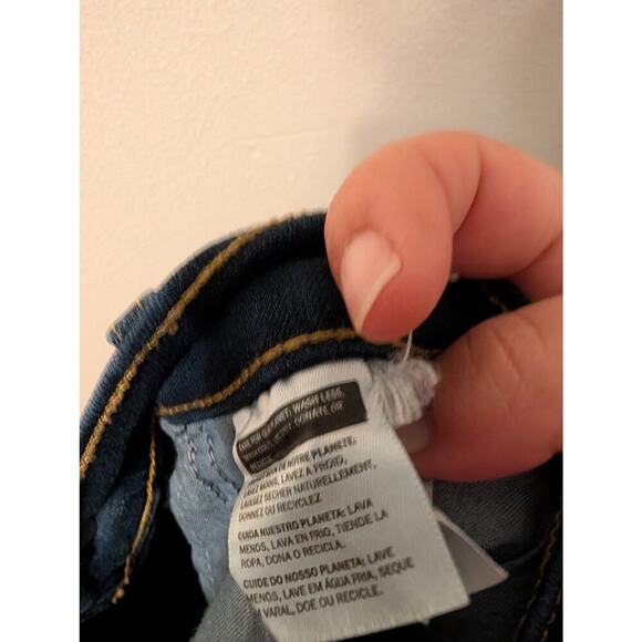 Levis Womens Dark Wash Classic Bootcut Denim Jeans Size 10 Casual Blue - Picture 11 of 11